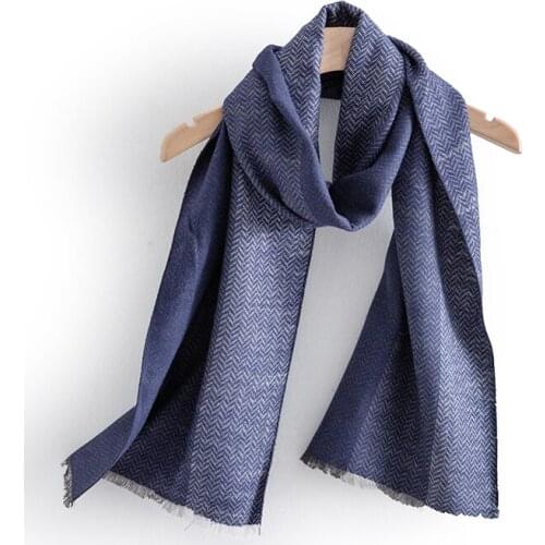 JHBeute New Womens Fashion and Ieisure Simple Wool Herringbone Scarf Design Feeling Long Warm Neck Superior Quality Shawl