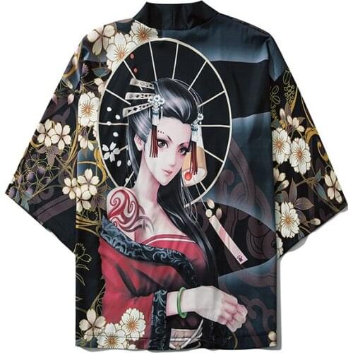 Japanese Vintage Kimono Samurai Style Clothing Traditional Male Female High-quality Daily Street Lounge Stylish High-quality