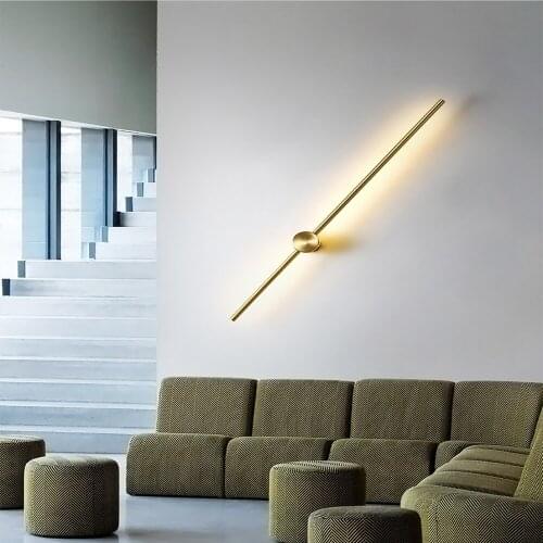 Minimalist Led Wall Lamp Bedside Wall Lamp Bedroom Decor Lamp Nordic Indoor Living Room Reading Interior Decoration Lighting