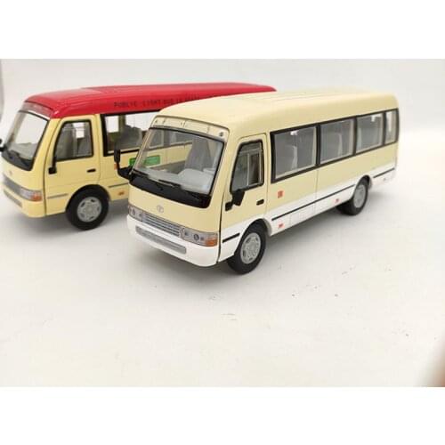 Diecast 1:32 Toyota Retro Old Bus Model Metal Adult Collection Vehicle Toys Decoration Souvenir Children Gift Ornaments Display