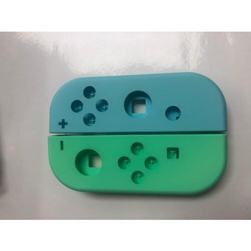 Soft Touch Mint Green & Heaven Blue Controller Housing With Set Buttons Replacement Shell for Nintendo Switch Joy-Con