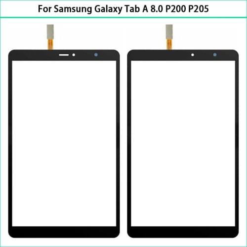New For Samsung Galaxy Tab A 8.0 & S Pen (2019) P200 P205 Touch Screen Panel Digitizer Sensor LCD Front Outer Glass Replacement