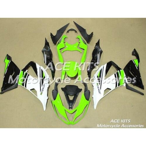 New ABS motorcycle Fairing For kawasaki Ninja ZX6R 636 2013 2014 2015 2016 Injection Bodywor astonishing Black Green ACE No.27