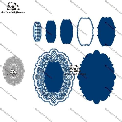 New Dies 2020 Camper Van Metal Tulle Oval Dies diy Dies photo album cutting die Scrapbooking Stecil cutting new dies for 2020