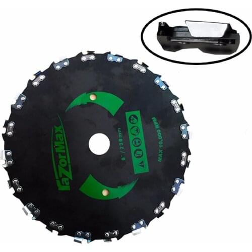 Lawn mower saw blade,saw wood electric weeder Splitter accessories,Gasoline brush cutter right angle chain saw blade