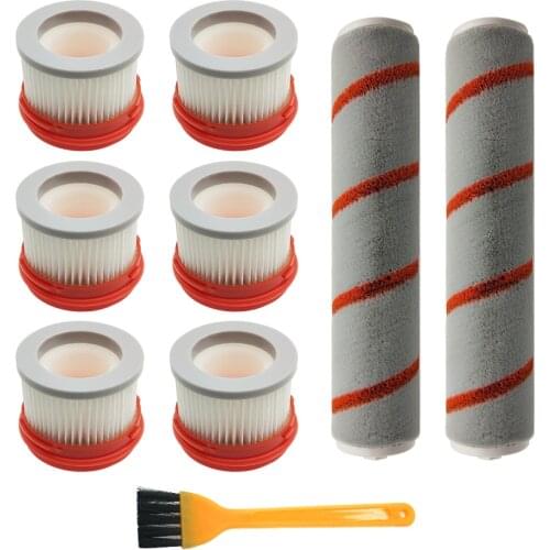 Roller Brush For Xiaomi Dreame V9 Household Wireless Handheld Vacuum Cleaner Accessories Hepa Filter Roller Brush Parts