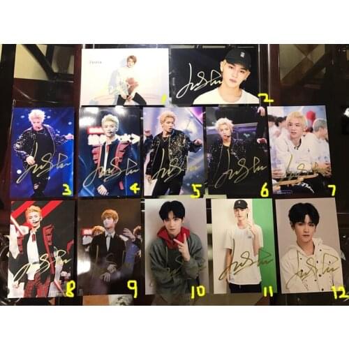Hand signed IDOL PRODUCER NINE PERCENT JUSTIN HUANG MING HAO autographed photo 4*6 052018B