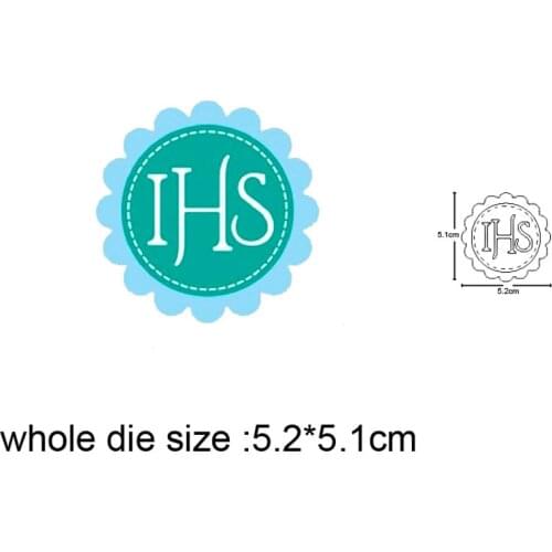 Craft dies IHS Lace Circle Frame Metal Cutting Dies DIY Scrapbooking die cuts Embossing Paper Card Making Stencils dies Template