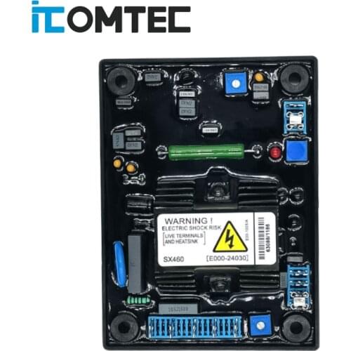 BLUE Automatic Voltage Regulator AVR SX460 for Generator 12972 Power stabilizer some parts from Germany