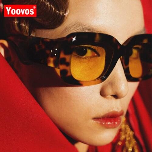 Yoovos Oval Sunglasses Women Oversized Sun Glasses Women Retro Glasses Brand Designer Eyewear For Women Classic Gafas De Hombre