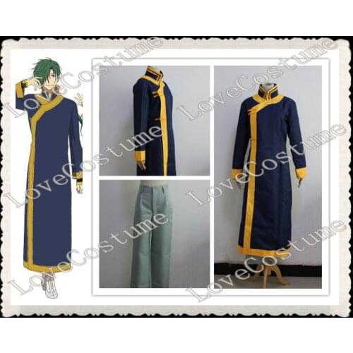 Yona of the Dawn Akatsuki no Yona Jae Ha Green Dragon Cosplay Costume Tailor made