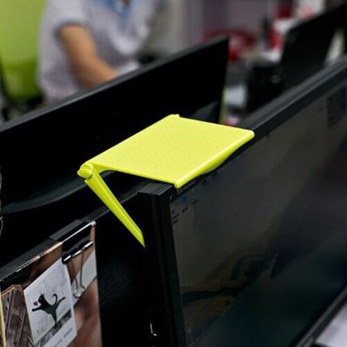 1Pcs Multi-functional Storage Rack TV Computer LCD Display Rack Screen Storage Bracket Screen Adjustable Rack Holder