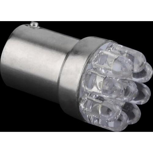 1pc Super Bright 1156 9 SMD Car Bulb Lamp White LED Turn Signal Light G18/BA15S 67 5007 Hot Selling