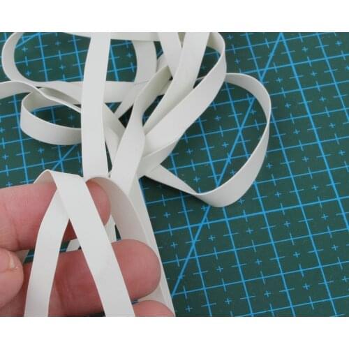 5meters Wholesale High Quality Non-toxic Soft Super Elastic White Rubber Elastic Band DIY Clothing Swimsuit Rubber Elastic Band