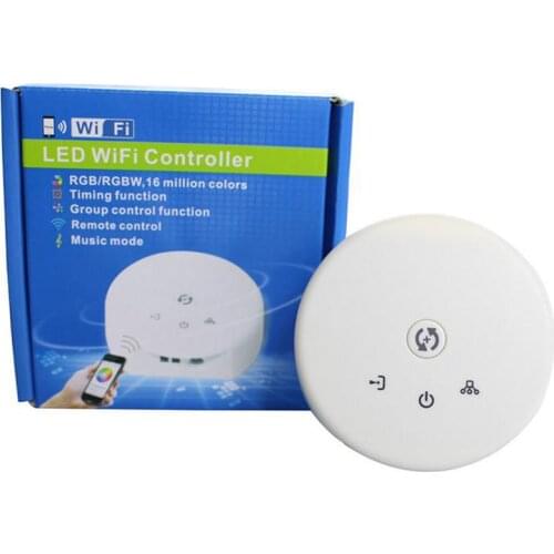 5PCS Internet Control! UFO 12V-24V Wireless WiFi RGBW LED Strip Light Controller mini rgb led Music Controller High-end design