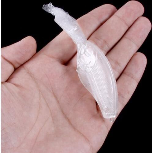 9cm 10g 50pcs blank nude baits Vib crank pencil Minnow bait Unpainted Lure Bodies Fishing bait