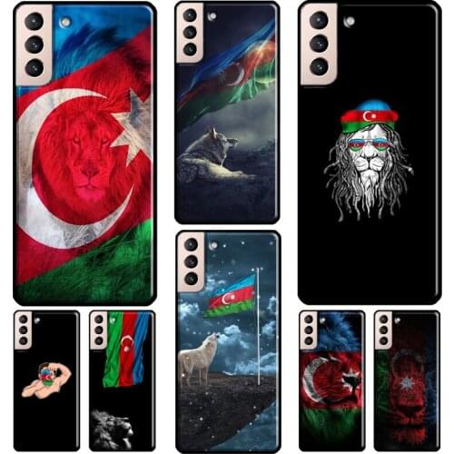 Azerbaijan Buta Flag Cover For Samsung Galaxy S20 FE S8 S9 S10 Plus Note 9 10 Note 20 Ultra S21 Phone Case