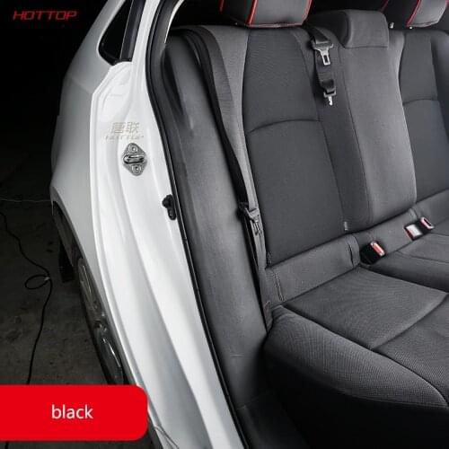 Black Leather Cover On Both Sides Of Rear Seat For Toyota Corolla 2019 2020