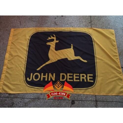 Jone deer logo flag,Jone deer yellow club flag, 90*150CM polyster banner