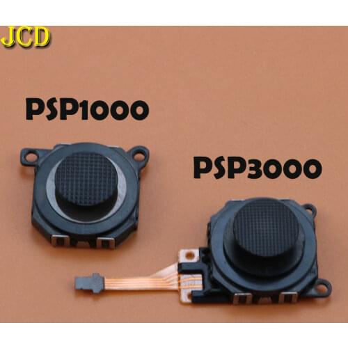JCD 1PCS 3D Analog Joystick Stick Grips Cap Button Module Control Replacement for Sony PSP1000 PSP3000