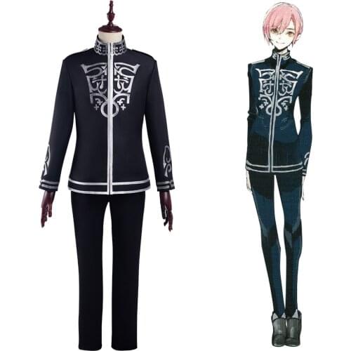Anime Jack Jeanne Tachibana Kisa Cosplay Costume Univeil School Uniform Coat Pants Suit Halloween Carnival Outfits