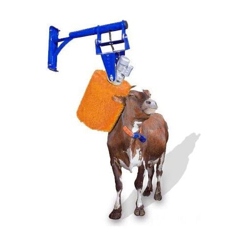 Best selling soft comfortable hand groom swinging cow scratching brush machine