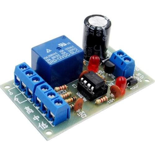Liquid Level Controller Module Water Level Detection Sensor Board 9V 12V AC DC High Current Relay Control Pump Low Power