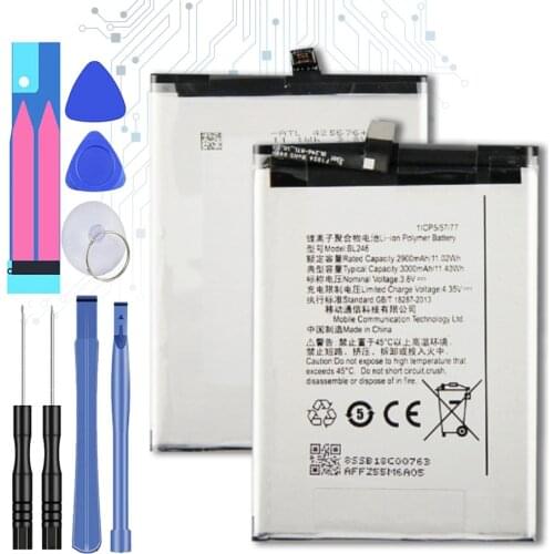 New Battery For Lenovo Z90 Battery BL246 Vibe Shot Battery Z90A40 Z90-7 BL 246 Z 90 3000mAh Rechargeable Phone Battery