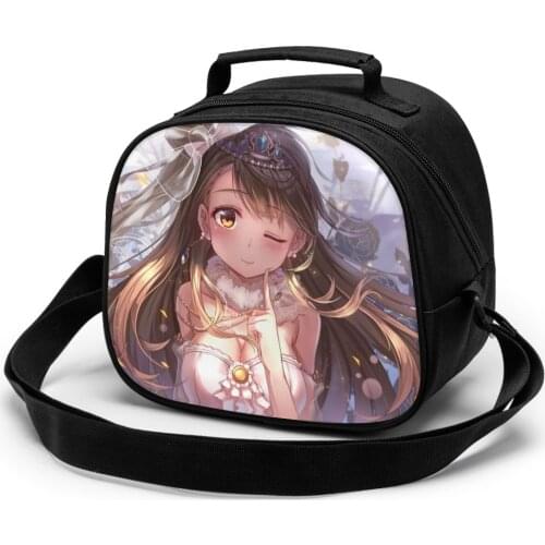Love Live Functional Pattern Cooler childrens meal bag Love Live Portable Thermal Food Picnic kids Lunch Bags For Women