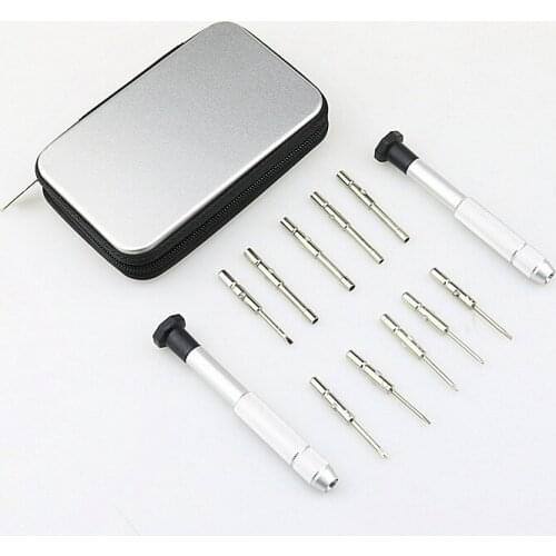 Professional Glasses Watch Repair Tools Precise Screwdriver Set Watches Hex Tools Handle Cutter Head Parts
