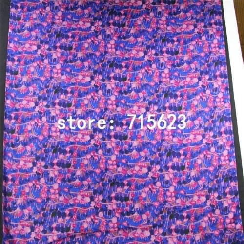 Silk fabric printed silk chiffon fabric for silk dress