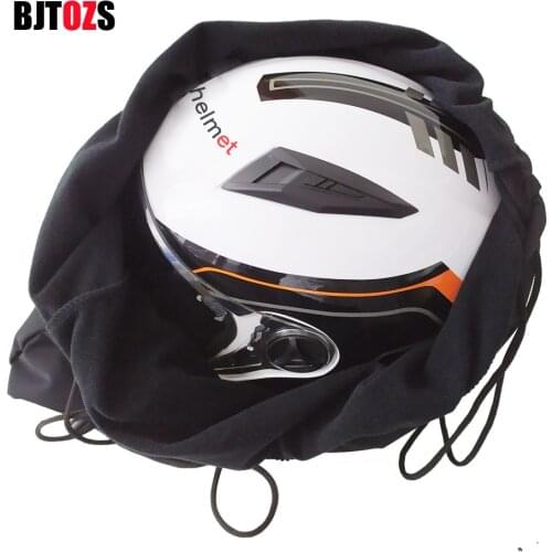 New Thicken Motorcycle Helmet Bag Backpack Plush Draw Pocket for Scooter Full Half Helmet Lid Protect Bag