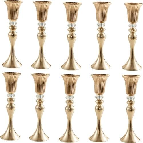 TIMEMORE Metal Flower Vases