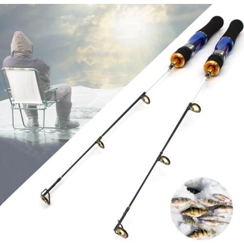 58CM Ice Fishing Rod winter Pole Winter Fishing Tackle Casting Spinning Ultralight Rod Accessories Travel fishing Outdoor sports