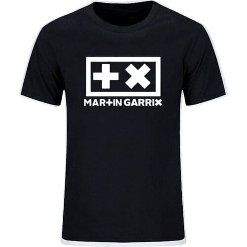 Fun Men DJ Martin Garrix T-shirt top electronic music cotton Short Sleeve tshirt men Vintage Rock Tops Tees men Loose Size