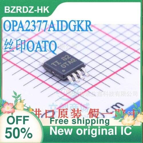 2-10PCS/lot OPA2377AIDGKR OPA2377 OATQ 0ATQ MSOP8 New original IC