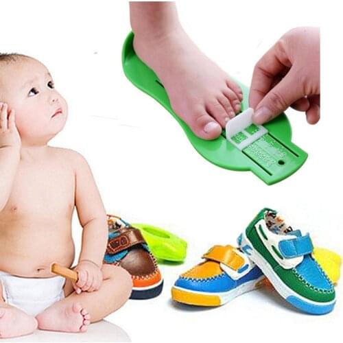 Child Foot Measure Infant Feet Measure Gauge Baby Kid Shoes Size Measuring Ruler Tool Toddler Shoes Fittings Gauge Device K0262