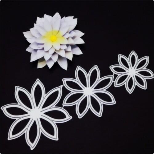 207 Flower Scrapbook Metal Cutting Dies For Scrapbooking Stencils DIY Album Paper Cards Decoration Embossing Folder Die Cut Cuts