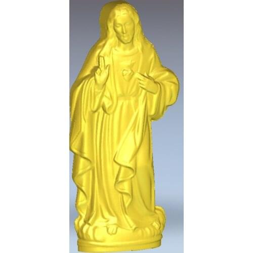 3d model relief for cnc in STL file format Jesus_8