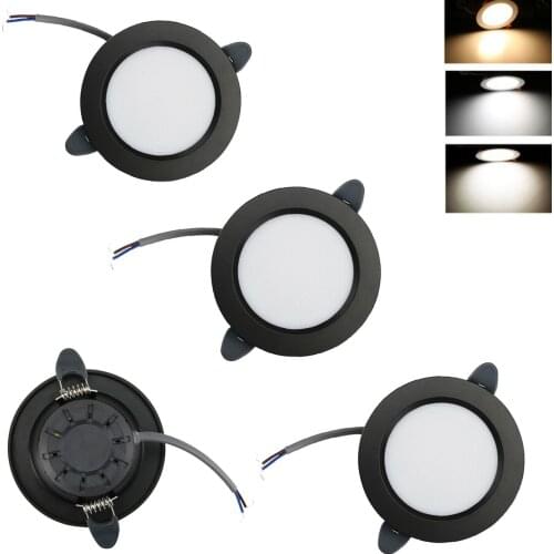 5W Modern Style Dimmable LED Recessed Ceiling Light Fixture Downlight 110V 220V Lamp Spotlight Lighting For Home Office Decor