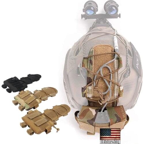 Emersongear MK2 Battery Case for FAST AF MICH IBH ACH Airsoft Helmets NVG system Counterweight Pouch Cover Ballistic Accessories