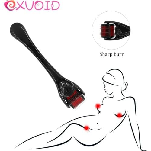 EXVOID Flirting Slave Fetish Orgasm Tickler Gear Wheel Nipple Tickler Clitoris Stimulator Breast Massage SM Toys for Couples