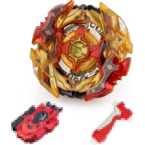 B-X TOUPIE BURST BEYBLADE B-128 CHO-Z CUSTOMIZE SET Only CHO-Z SPRIGGAN.0W.Zt' With Grip LR Launcher bayblade burst gt