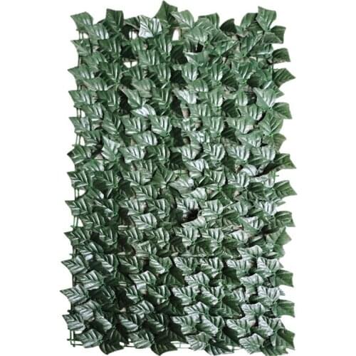 Artificial Faux Ivy Leaf Privacy Fence Screen Home Garden Panels Outdoor Hedge