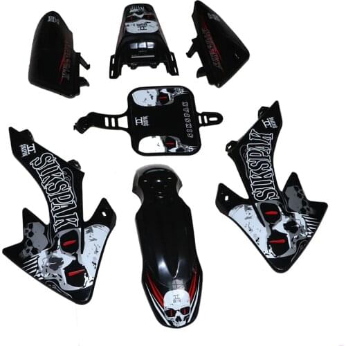 Plastic Fender Cover kits with 3M Graphics Decals stickers for DIRT PIT BIKES XR 50 CRF50 SSR70