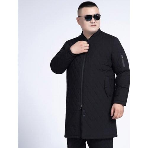 10XL 8XL 7XL 6XL 2020 New Winter Coat Men Jacket Warm Cotton Jacket Coats Stand Collars Zippers Men Clothes Mens Winter Jacket