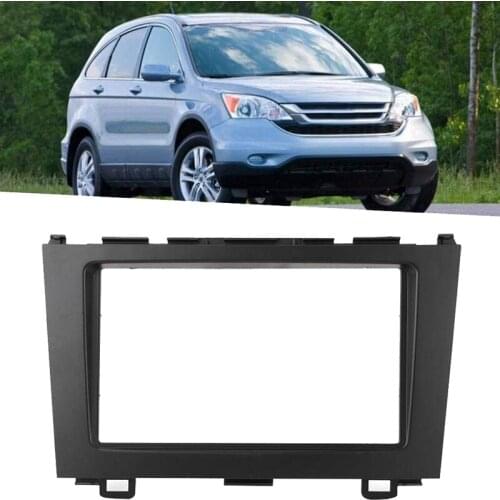 NEW-2 Din Car DVD Stereo Radio Fascia Panel Frame for Honda CRV 07-10
