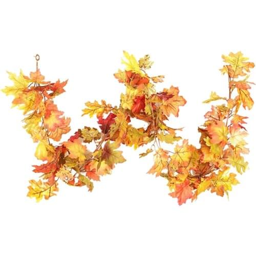 Fall Garland Maple Leaf,5.6ft ing Mantle Vine Decor,Artificial Decoration