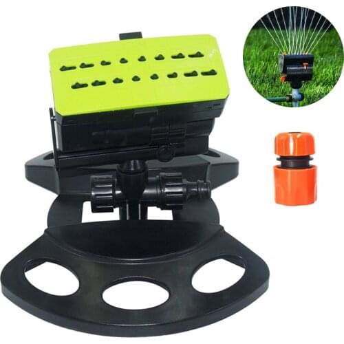 Gardening Tools 16 Spray Nozzle Watering Irrigation Hole Lawn Sprinkler Water Swinging Garden Sprinkler jardin Irrigation Tools