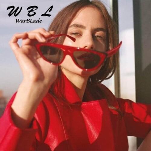 WarBLade Female Brand Designer Cat Eye Sun Glasses Lady Super Star Women Vintage Sunglasses Clear Retro Hot Sale Women